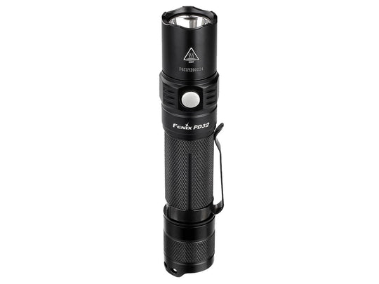 Fenix PD32 (2016) Portable High Intensity Flashlight - CREE XP-L HI LED - 900 Lumens - Uses 1 x 18650 or 2 x CR123A