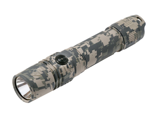 Fenix PD35 V2.0 Everyday Carry Flashlight - CREE XP-L HI V3 LED - 1000 Lumens - Uses 1 x Button Top 18650 or 2 x CR123A - Digital Camo
