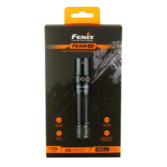 Fenix PD36R V2.0 USB-C Rechargeable LED Flashlight - 1700 Lumens - Luminus SFT40 - Includes 1 x 21700
