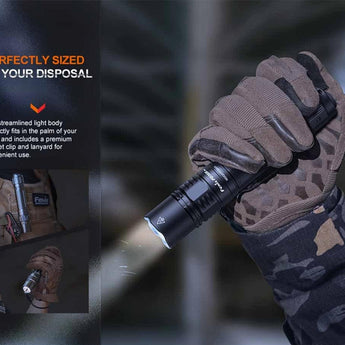 Fenix PD36R Pro USB-C Rechargeable LED Flashlight - Luminus SFT70 - 2800 Lumens - Includes 1 x 21700