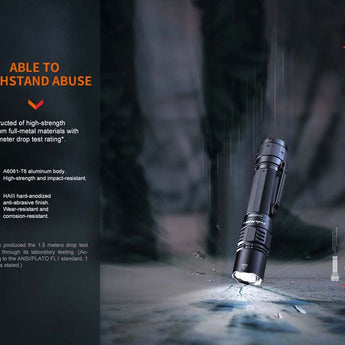 Fenix PD36R Pro USB-C Rechargeable LED Flashlight - Luminus SFT70 - 2800 Lumens - Includes 1 x 21700