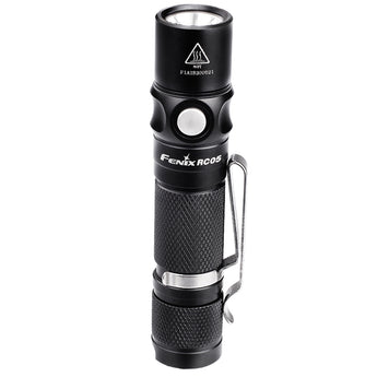 Fenix RC05 Rechargeable Flashlight with Magnetic Charging Cable - CREE XP-G2 R5 LED - 300 Lumens - Includes 1 x 14500