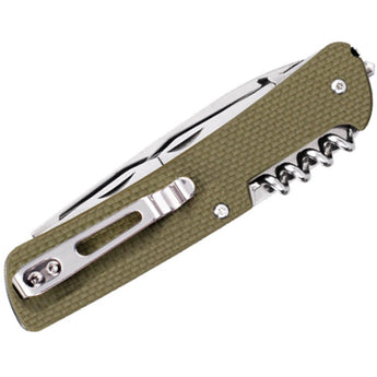 Fenix Ruike M31 Folding Multifunction Knife - 2.79-inch Straight Edge, Clip Point, 15 Featured Tools - Comes in a variety of colors
