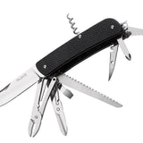 Fenix Ruike L51 Folding Multifunction Knife - 3.35-inch Straight Edge, Clip Point, 23 Featured Tools - Comes in a variety of colors
