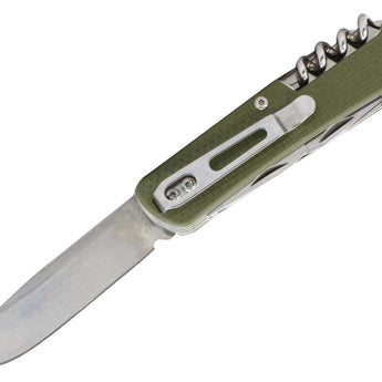 Fenix Ruike M42 Folding Multifunction Knife - 2.79-inch Straight Edge, Clip Point, 16 Featured Tools - Comes in a variety of colors