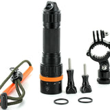 Fenix SD11 LED Diving Flashlight - Accessories Shot