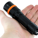 Fenix SD11 Diving Flashlight for Underwater Photography - Rotating Magnetic Ring - CREE XM-L2 U2 / XQE Red LEDs - Neutral White - 1000 Lumens - Uses 1 x 18650 or 2 x CR123As