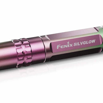 Fenix SilvGlow Keychain LED Flashlight - 100 Lumens - LUMINUS SST12 - Includes 1 x AAA - Natural or Colorblast