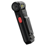 Fenix SW05R USB-C Rechargeable LED Clip Light - 150 Lumens - White and Red or 365nm UV LED - Uses Built-in 700mAh Li-ion Battery Pack - Black or Spruce Green