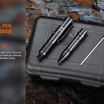 Fenix T6 USB-C Rechargeable Penlight - 80 Lumens - Uses Built-in 100mAh Li-Poly Battery Pack - Black or Blue