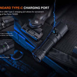 Fenix TK05R USB-C Rechargeable LED Flashlight - Osram CSLPM1.TG - 1000 Lumens - Includes 1 x 18350