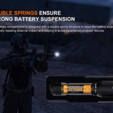 Fenix TK17 Dual Tail Switch Tactical LED Flashlight - 3600 Lumens - CREE XHP50.3 HD - Includes 1 x USB-C Rechargeable 21700