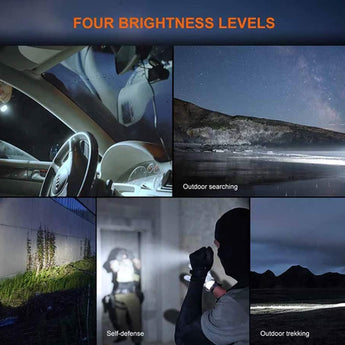 Fenix TK17 Dual Tail Switch Tactical LED Flashlight - 3600 Lumens - CREE XHP50.3 HD - Includes 1 x USB-C Rechargeable 21700