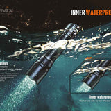 Fenix TK20R V2.0 USB-C Rechargeable LED Flashlight - 3 x Luminus SFT70 - 3000 Lumens - Includes 1 x 21700