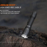 Fenix TK21R USB-C Rechargeable LED Flashlight - 3600 Lumens - Luminus SFT90 - Includes 1 x 21700