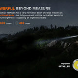 Fenix TK21R USB-C Rechargeable LED Flashlight - 3600 Lumens - Luminus SFT90 - Includes 1 x 21700