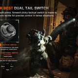 Fenix TK21R USB-C Rechargeable LED Flashlight - 3600 Lumens - Luminus SFT90 - Includes 1 x 21700