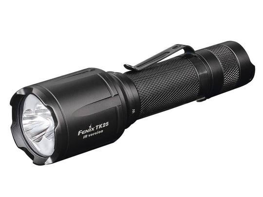 Fenix TK25 IR LED Flashlight - CREE XP-G2 S3 - 850nm IR - 1000 lumens - Uses 1x 18650 or 2x CR123A