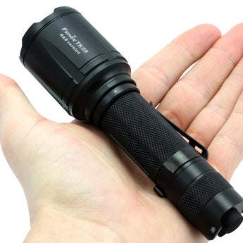 Fenix TK25RB Tri-Color Tactical Flashlight - CREE XP-G2 S3 LED - CREE XP-E2 Red and Blue LEDs - 1000 Lumens - Uses 1 x 18650 or 2 x CR123A