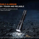 Fenix TK30R USB-C Rechargeable White Laser Flashlight - 500 Lumens - Includes 1 x 21700