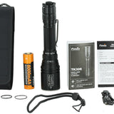 Fenix TK30R USB-C Rechargeable White Laser Flashlight - 500 Lumens - Includes 1 x 21700