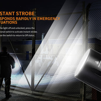 Fenix TK35 2018 Edition Rechargeable LED Flashlight - CREE XHP35 HI - 1300 Lumens - Neutral White - Uses 2 x 18650