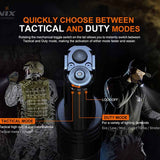 Fenix TK35UE-V2 LED Flashlight - 5000 Lumens - 3 x Luminus SST40 - Uses 2 x 18650 or 4 x CR123A