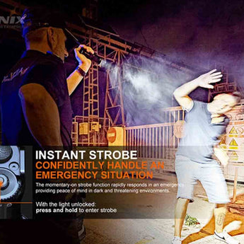 Fenix TK35UE-V2 LED Flashlight - 5000 Lumens - 3 x Luminus SST40 - Uses 2 x 18650 or 4 x CR123A