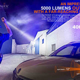 Fenix TK35UE-V2 LED Flashlight - 5000 Lumens - 3 x Luminus SST40 - Uses 2 x 18650 or 4 x CR123A