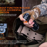 Fenix TK35UE-V2 LED Flashlight - 5000 Lumens - 3 x Luminus SST40 - Uses 2 x 18650 or 4 x CR123A