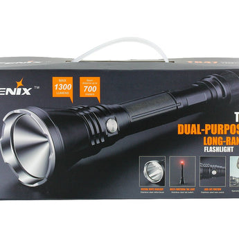 Fenix TK47 Flashlight - CREE XHP35 HI LED - Neutral White - 1300 Lumens - Uses 2 x 18650s