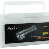 Fenix TK51 Dual-Output Tactical Flashlight - 2 x CREE XM-L2 U2 LEDs - 1800 Lumens - Uses 3 x 18650s