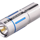 Fenix UC02SS USB Rechargeable Stainless Steel Keylight - CREE XP-G2 S2 LED - 130 Lumens - Includes 1 x 10180 - Blue