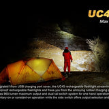 Fenix UC45 USB Rechargeable Flashlight - CREE XM-L2 U2 LED - 960 Lumens - Includes Li-ion Battery Pack