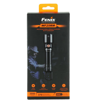 Fenix WF25RM Multi-Functional Cradle Charging Duty LED Flashlight - 3000 Lumens - Luminus SST70 - 365nm UV - Includes 1 x ARB-L21-5000U