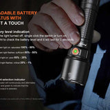 Fenix WF25RM Multi-Functional Cradle Charging Duty LED Flashlight - 3000 Lumens - Luminus SST70 - 365nm UV - Includes 1 x ARB-L21-5000U