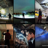 Fenix WF25RM Multi-Functional Cradle Charging Duty LED Flashlight - 3000 Lumens - Luminus SST70 - 365nm UV - Includes 1 x ARB-L21-5000U