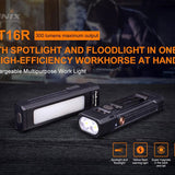 Fenix WT16R Rechargeable Worklight - 300 Lumens - Spotlight and Floodlight