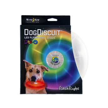 FlashFlight Dog Discuit - Disco