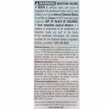 Renata 366 MPS 47mAh 1.55V Silver Oxide Coin Cell Battery - 1 Piece Tear Strip, Sold Individually