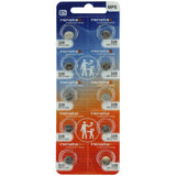 Renata 329 MPS 37mAh 1.55V Silver Oxide Coin Cell Battery - 1 Piece Tear Strip, Sold Individually