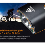 Fitorch BK10 USB-C Rechargeable LED Bike Light - 1300 Lumens - Uses Built-in 4500mAh Li-ion Battery Pack