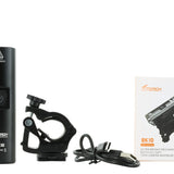 Fitorch BK10 USB-C Rechargeable LED Bike Light - 1300 Lumens - Uses Built-in 4500mAh Li-ion Battery Pack