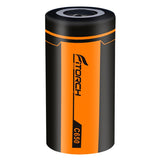 FiTorch C650 32650 6500mAh 3.7V Lithium Ion (Li-ion) Flat Top Battery for the P50