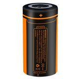 FiTorch C650 32650 6500mAh 3.7V Lithium Ion (Li-ion) Flat Top Battery for the P50