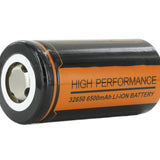FiTorch C650 32650 6500mAh 3.7V Lithium Ion (Li-ion) Flat Top Battery for the P50
