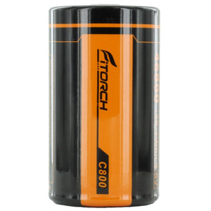 Fitorch C800 3.6V 24000mAh 46800 High-Drain Lithium Ion (Li-Ion) Battery