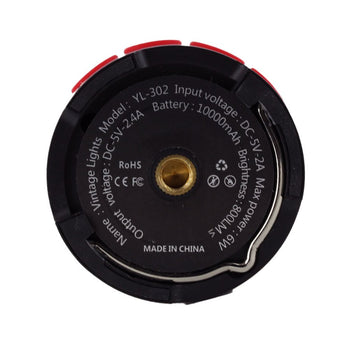 Fitorch CP100 USB-C Rechargeable Telescopic LED Lantern - 650 Lumens - Uses Built-in 8000mAh Li-ion Battery Pack - White