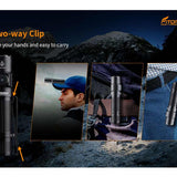 Fitorch EA25 LED Flashlight - Luminus SST70 - 3000 Lumens - Includes 1 x 21700 with Built-in USB-C Charging Port