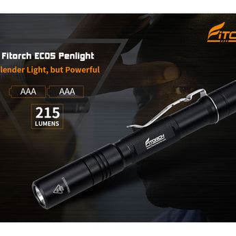 Fitorch EC05 LED Penlight - CREE XP-G2 - 215 Lumens - Includes 2 x AAA